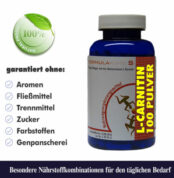 L-Carnitin Pulver Dose
