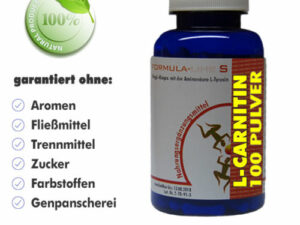 L-Carnitin Pulver Dose