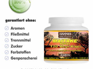 Maitake Pilz Pulver Vegi-Kaps Dose