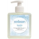 Sodasan vegane Bio-Flüssigseife Sensitiv 300ml Inhalt
