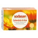 Sodasan vegane Bio-Seife Calendula + Aloe, 100g