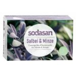 Sodasan vegane Bio-Seife Salbei + Minze, 100g