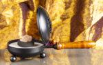 Räuchergefäß Mahan Eisen mit Holzgriff – Bild 2