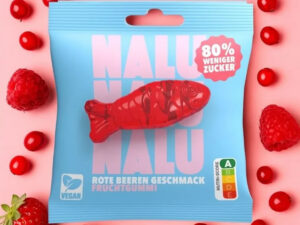 Nalu Fruchtbeere Rote Beeren Fisch, 50g