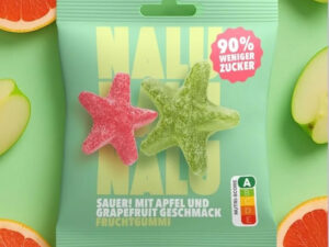 Nalu Fruchtbeere Seestern Apfel & Gapefruit (sauer), 50g